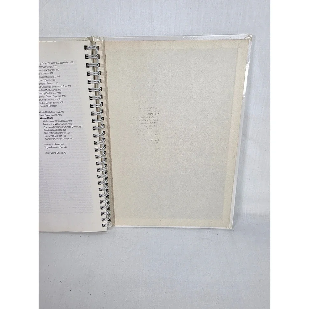 VINTAGE Kenmore Microwave Cooking Cookbook Sears Spiral Bound Recipes Fast‎ Cook